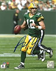 Rodgers signed photo