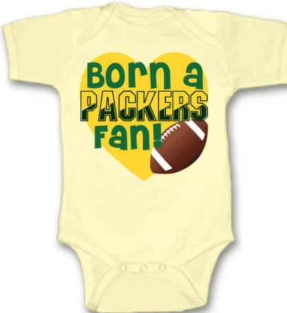 green bay packers baby stuff